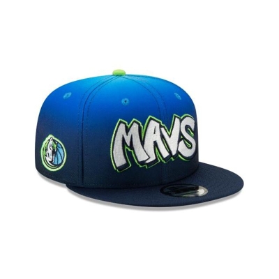 Dallas Mavericks Gorra | New Era 2019 NBA Authentics City Series 9fifty Snapback Cap Mexico - Blancos